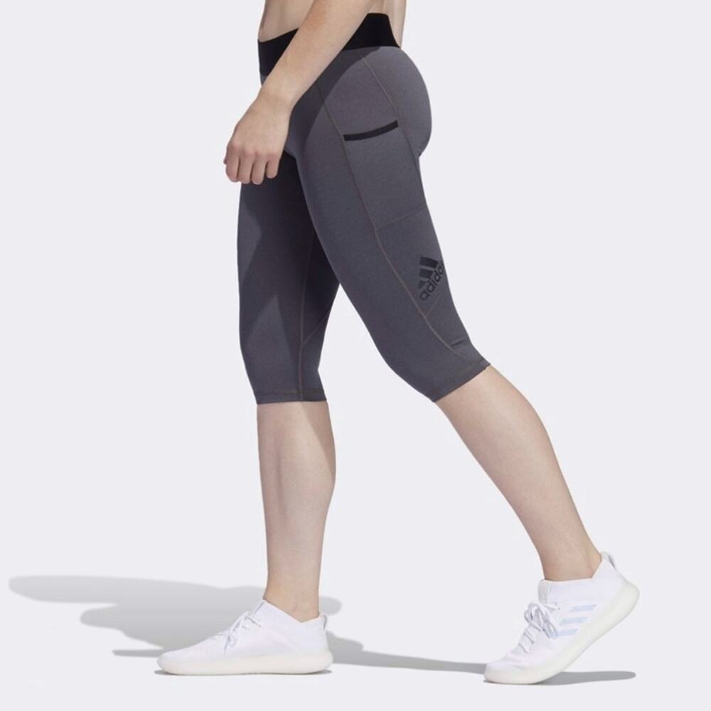 NWT Adidas Alphaskin Training Techfit Capri Athletic Tights Gym Walking Size XXS